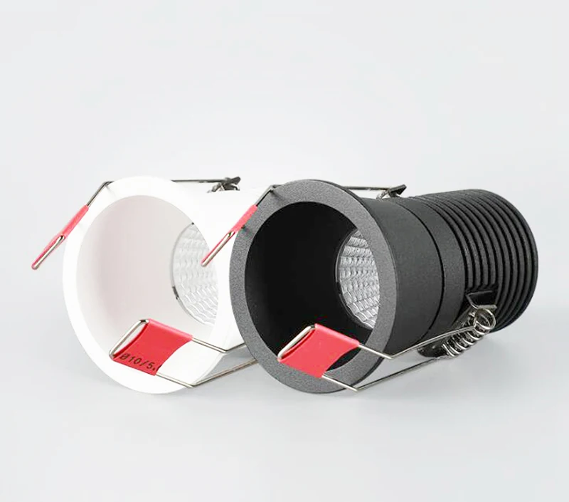 2026 새로운 스타일 디밍이 가능한 COB LED 다운라이트 7W 10W LED 천장 조명 스포트라이트 AC85265V 배경 램프 실내 조명