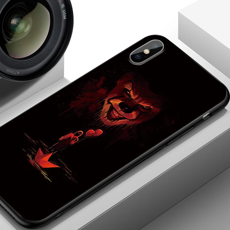 Чехол для телефона iphone 11 Pro Max XR XS MAX X Pennywise Clown Float It Apple 8 7 6 5S s Plus Силиконовый ТПУ