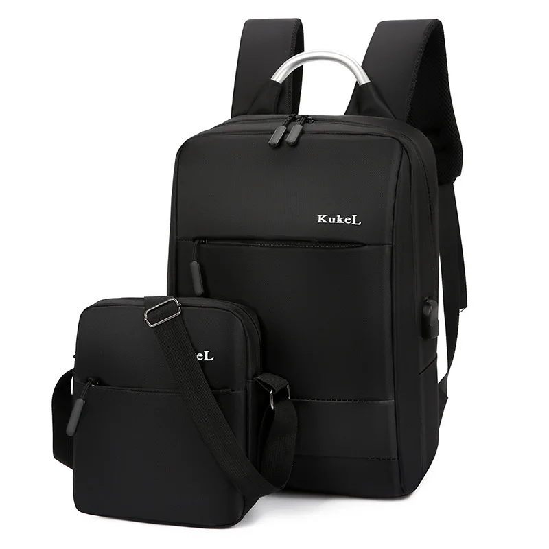 

Cross Border USB Charging Backpack Hard Handle Hand Men Anti-Theft Computer Bag 15.6-Inch Business Backpack