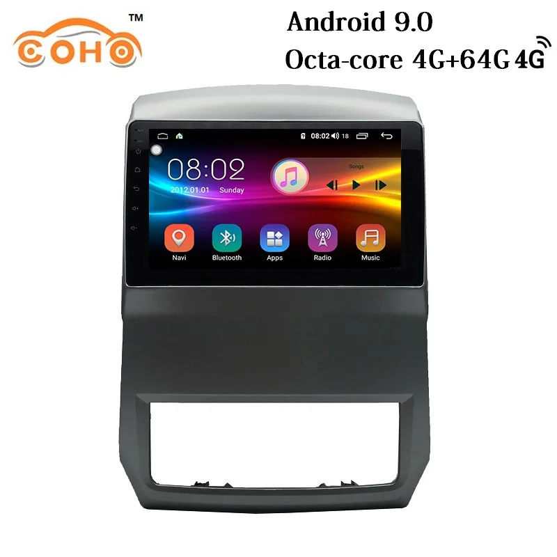 

Android 9.0 8-core 4/64G DSP GPS navigation 4G internet android car stereo car radio video for 2012-2013 Great wall C50