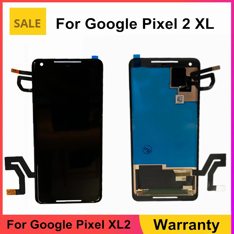 100% протестированный OEM ЖК-дисплей для Google Pixel 2 XL с сенсорным экраном дигитайзер в