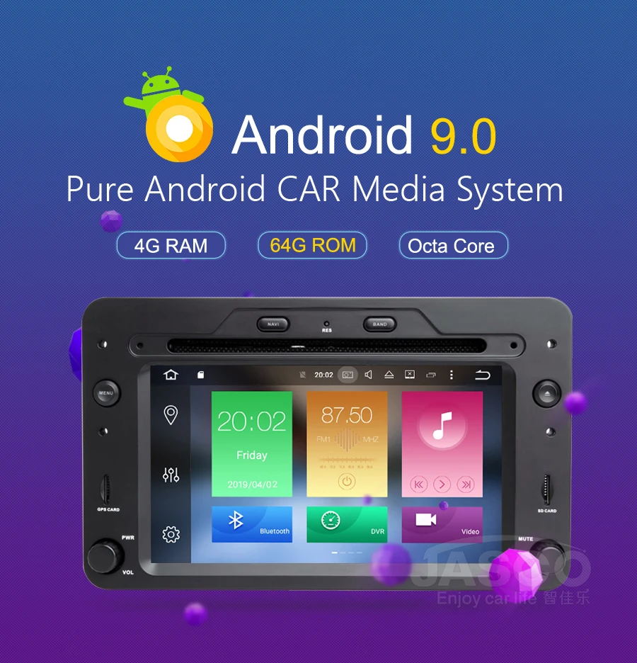 Clearance HD Android 9.0 Car Stereo For Alfa Romeo Spider Alfa Romeo GPS RADIO Stereo Car dvd Navigation Multimedia Unit 0