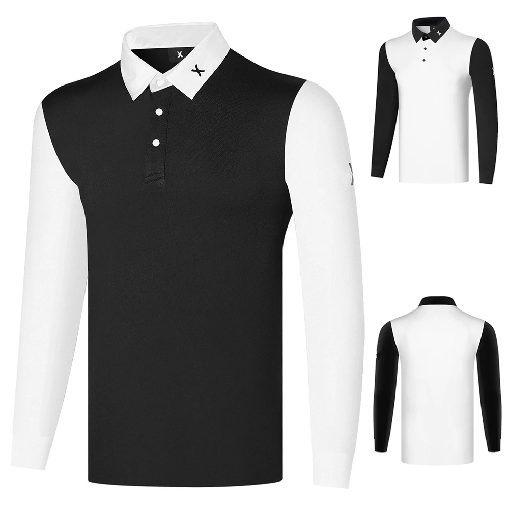 2021 Golf Sports Clothes Long Sleeved Men's Autumn New Breathable and