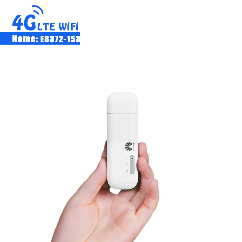 Разблокированный модем Huawei E8372 150 Мбит/с Wi Fi роутер 4G LTE Wifi + 2 антенны|3G модемы| |