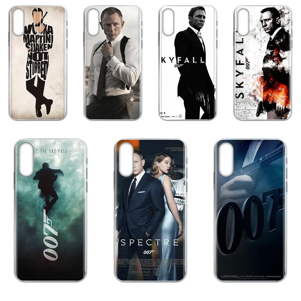 Для Huawei Honor Mate Nova Note 20 20s 30 5 5I 5T 6 7I 7C 8A 8X 9X 10 Pro Lite Play TPU оптом 007 Джеймс Бонд спектр