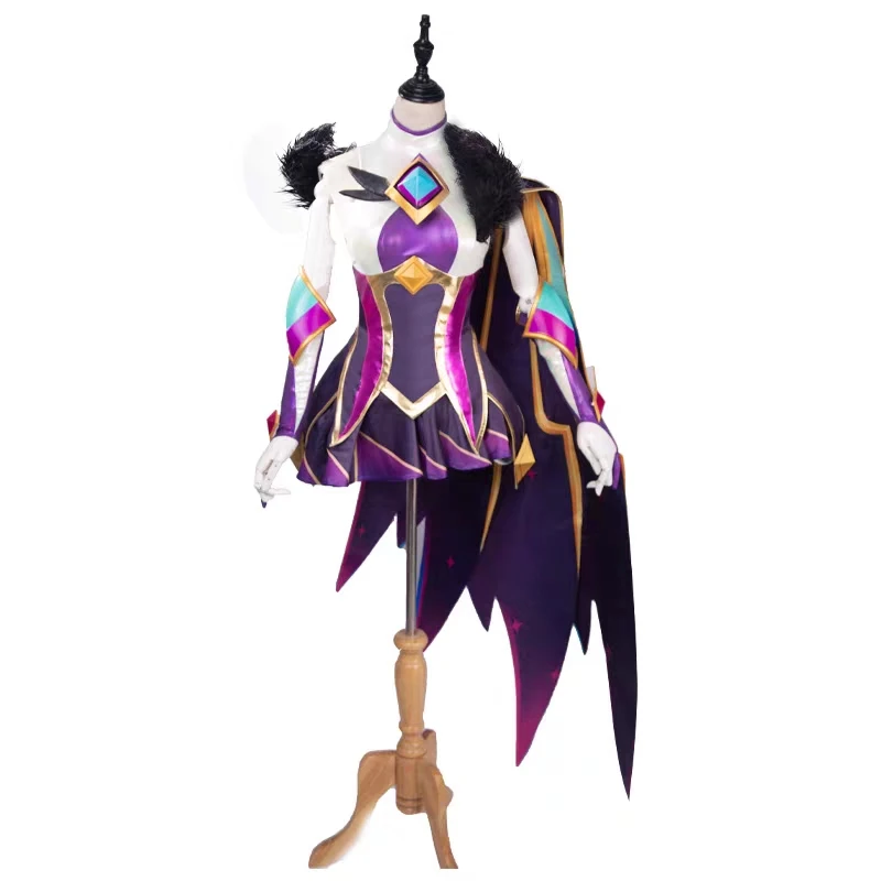 

2019 New!! Anime Hot Game LOL Star Guardian Magic girl Zoe Cosplay Costume New Outfit