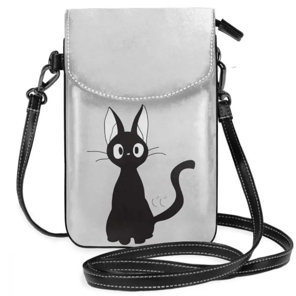 Jiji сумка на плечо Kikis услуги студия Ghibli кожаная сумка для женщин тонкие женские сумки шоппер высокое качество шаблон кошелек - Цвет: JiJi Kikis Deliver