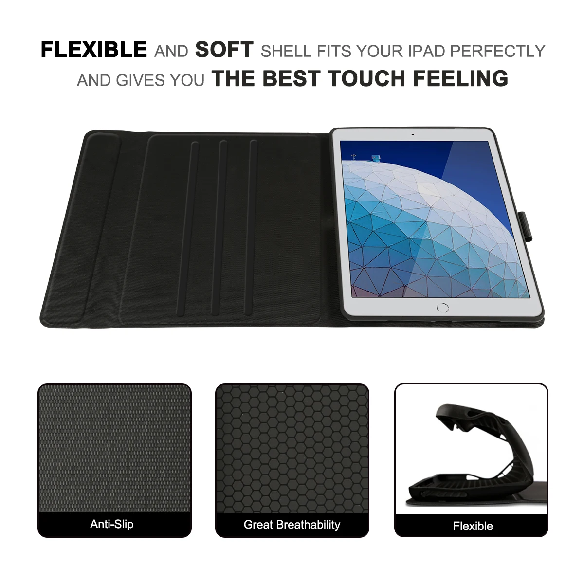 Folio Bluetooth Keyboard Case for iPad 10.2