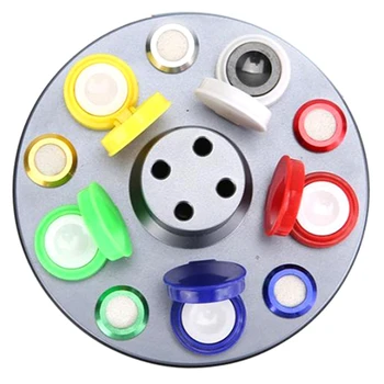 

5 Dish Watch Oil Dip Tool for Storing Watch Oil or Grease Watch Oiler Dish with Cover Watch Repairing Accessory for Watchmaker