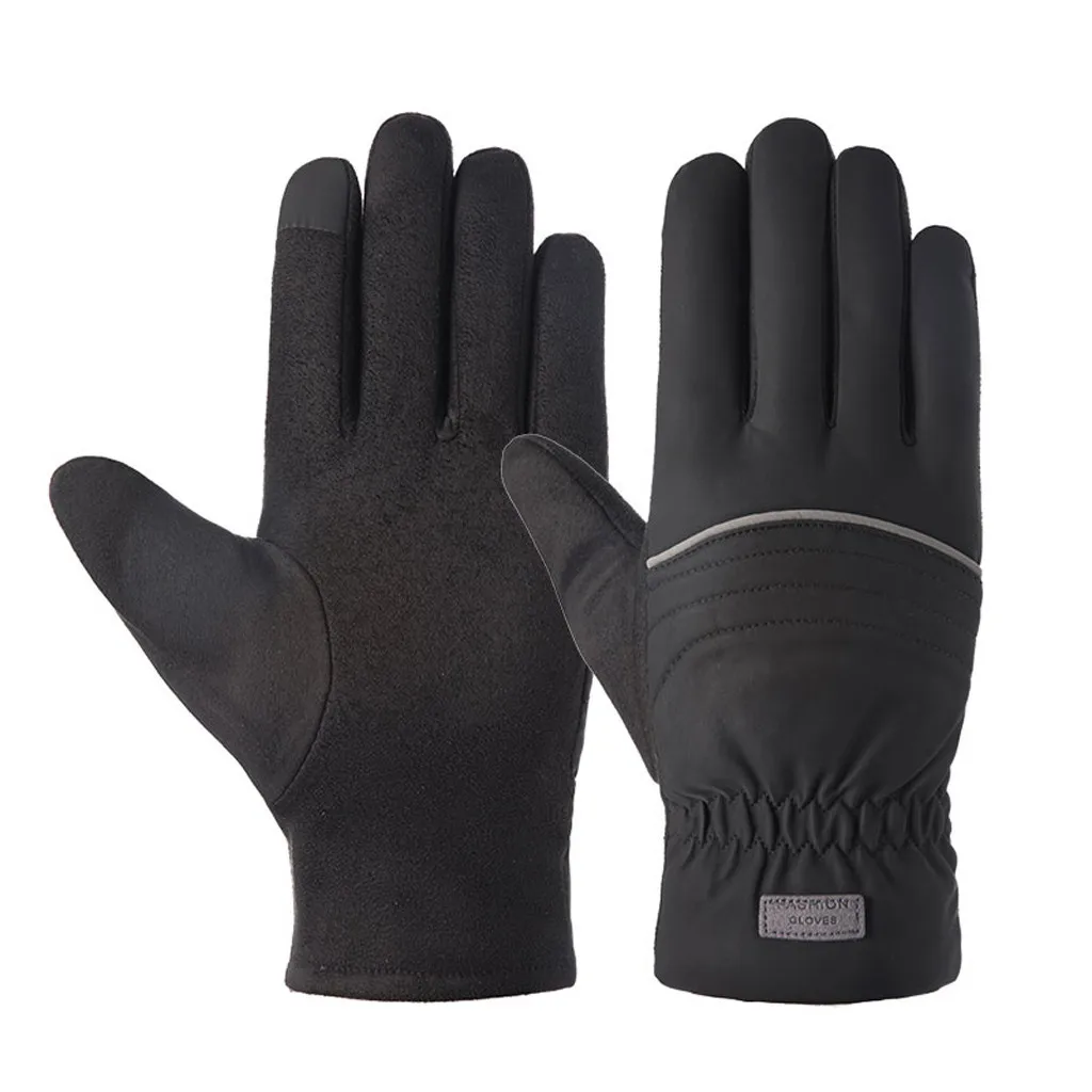 Модные зимние перчатки Мужские зимние теплые мотоциклетные лыжные зимние сноубордические перчатки модная зимняя теплая перчатки для Мужские перчатки