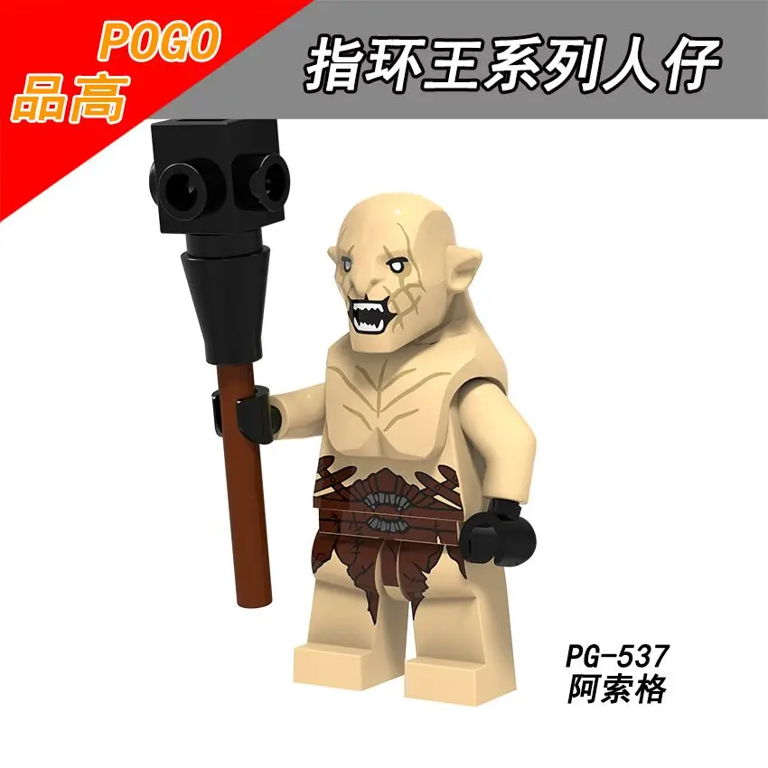 Single Sale PG537 Hobbit Bombur dwarves Bilbo Uruk-hai Azog Baggins |