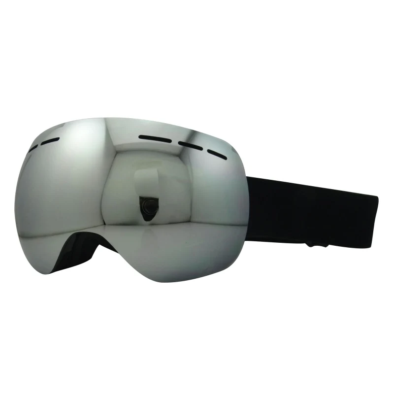 

Men Women Rimless Ski Goggles Double Layers Anti-Fog Big Ski Mask Glasses Skiing Frameless Spherical Len Snow Snowboard Eyewear