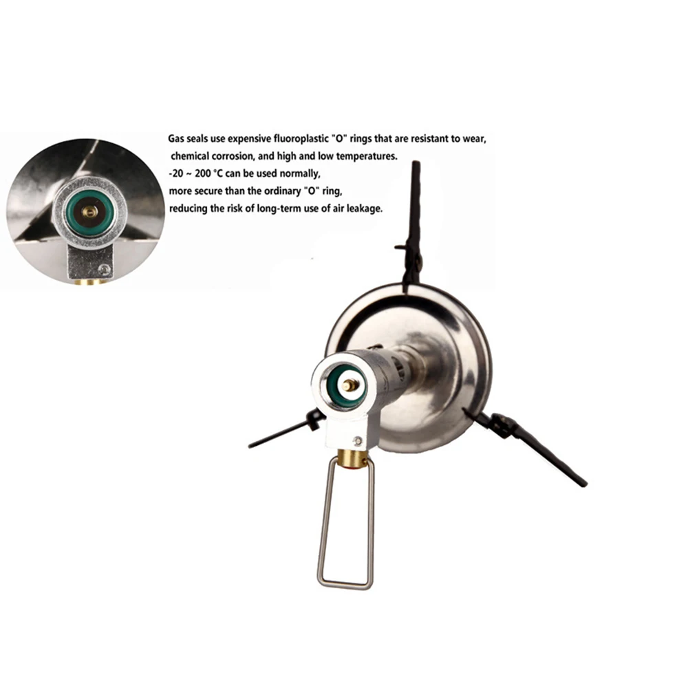

Camping Mini Gas Stove Ultra-Light Portable  Leakage Proof Outdoor Cooking