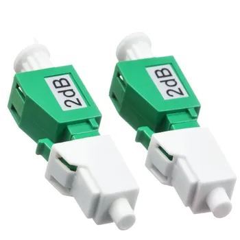 

5PCS /lot LC/APC Singlemode Fixed Fiber Optical Attenuator LC/APC Male LC/APC Female Mechanical Fixed Attenuator