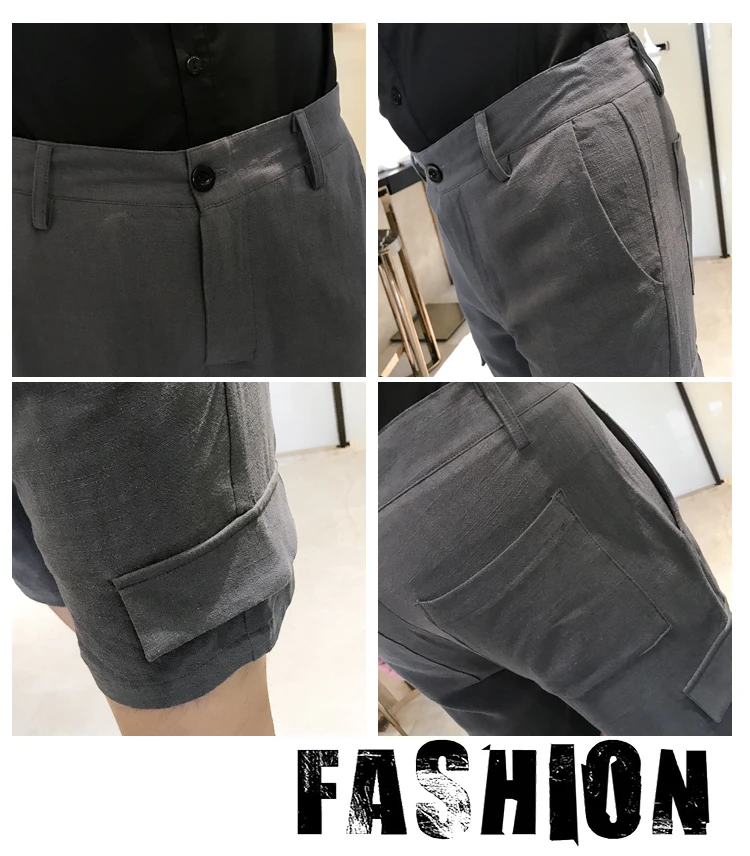 Шорты Zomer Toevallige Effen пляжные шорты Heren хлопковые облегающие шорты Mannelijke Homme Merk Kleding Korte Masculino 3XL-M