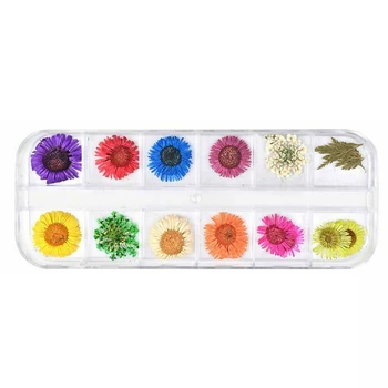 

Stickers Jewelry Manicure-Accessories Nail-Decorations Polish Dried Flowers Dried Nail Flowers 2020 Fashion