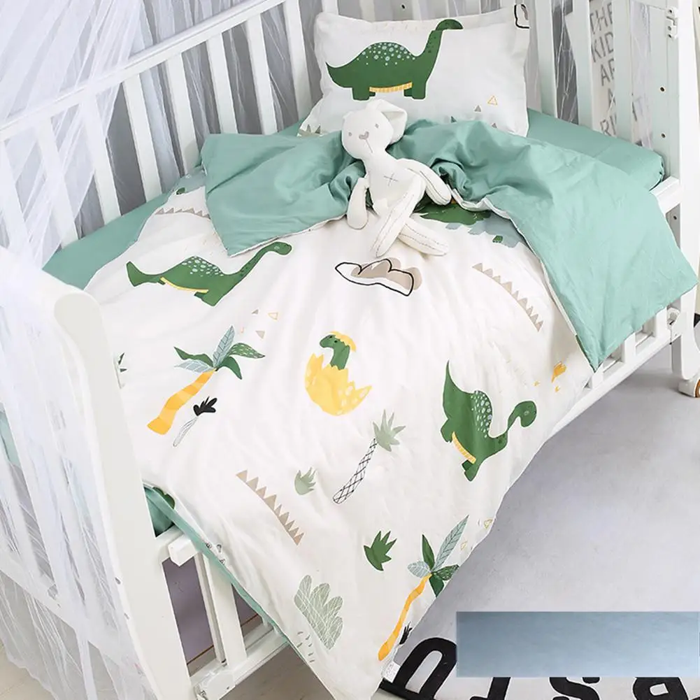Kidlove 3 шт. хлопок постельное белье набор верхняя одежда с рисунком из мультфильма Постельное белье без наполнителя