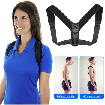

Brace Support Belt Adjustable Back Posture Corrector Clavicle Spine Back Shoulder Lumbar Posture Correction