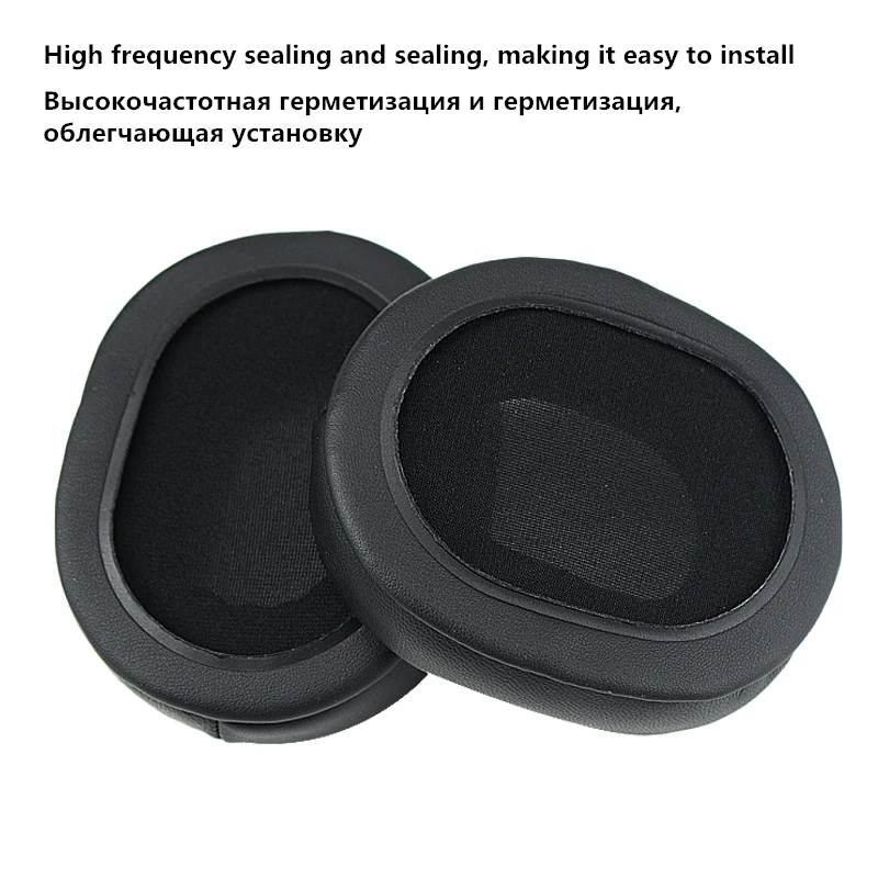 Soft Sheepskin Leather Foam Ear Pads Cushions for Audio Technica ATH MSR7 M40 M50X Headphones High Quality Hypertrophy Ear pad