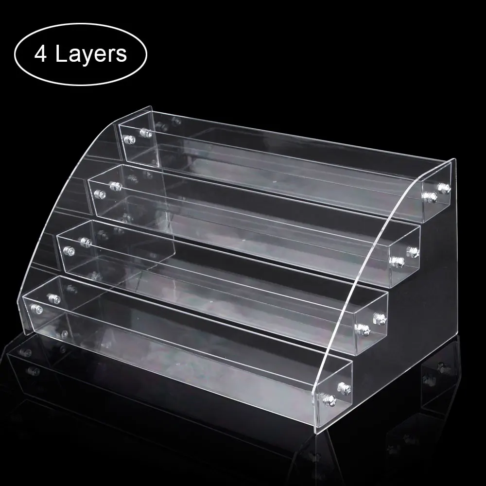  Cosmetics 1-7 Layers Nail Polish Holder Removable Rack Nails Storage Makeup Organize Acrylic Manicu