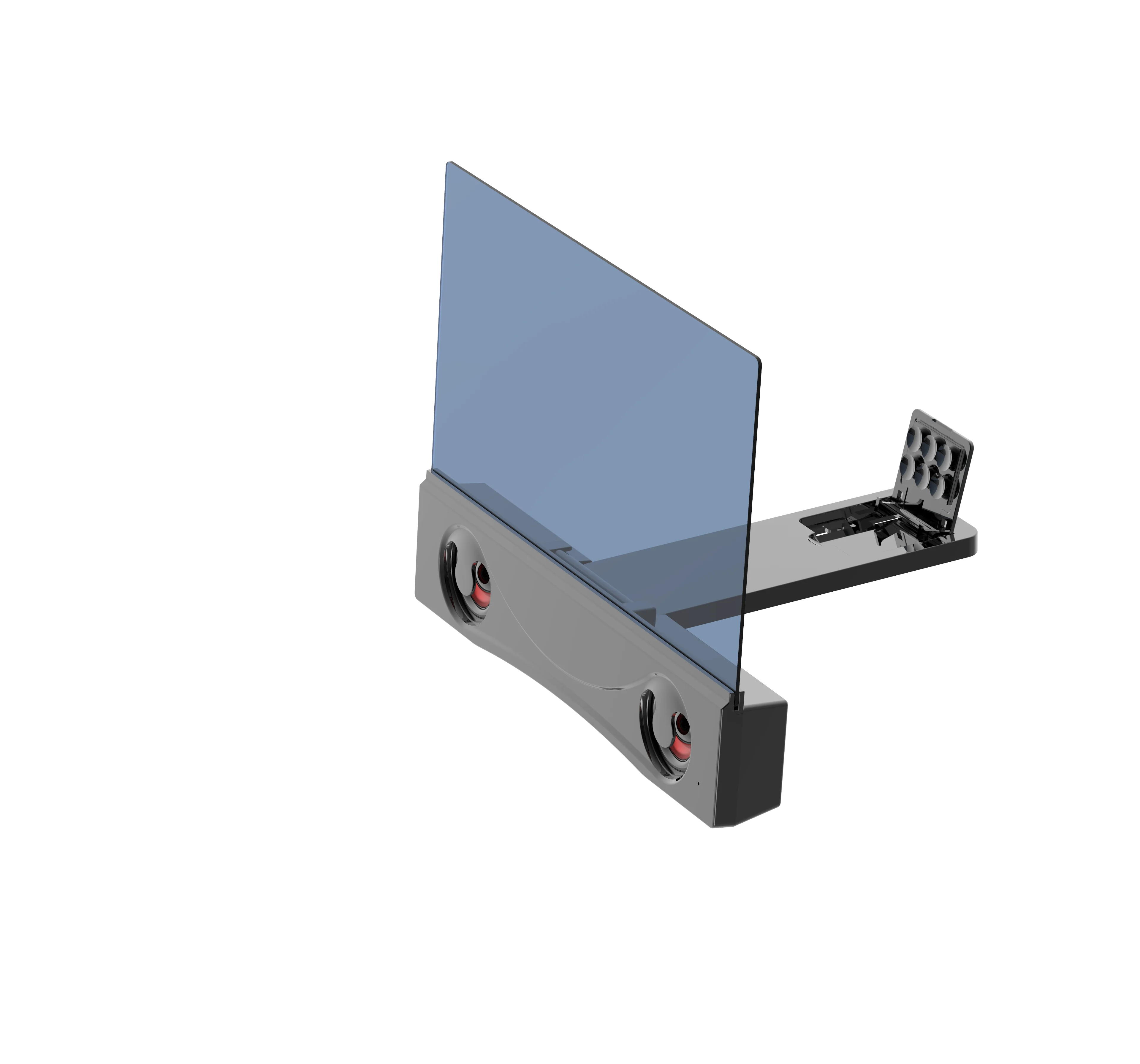 2020 범용 휴대폰 화면 돋보기, 안드로이드 IOS용 스마트폰 스탠드, 3D HD 비디오 앰프, F12, 12 인치, 신제품