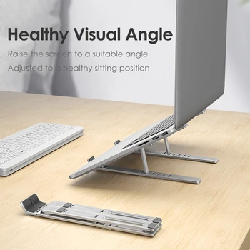 

10-16inch Laptop Stand for MacBook Pro Notebook Stand Foldable Aluminium Alloy Tablet Stand Bracket Laptop Holder for Notebook