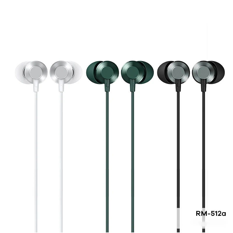 Remax Wired Type-C Earphones (RM-512A) - OTC.LK