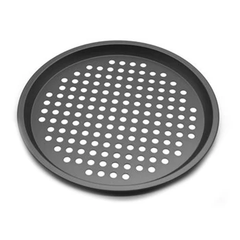 

Pizza Crisper Pan, Carbon Steel, Non-Stick, Tray Pizza Pan with Holes,12 Inch