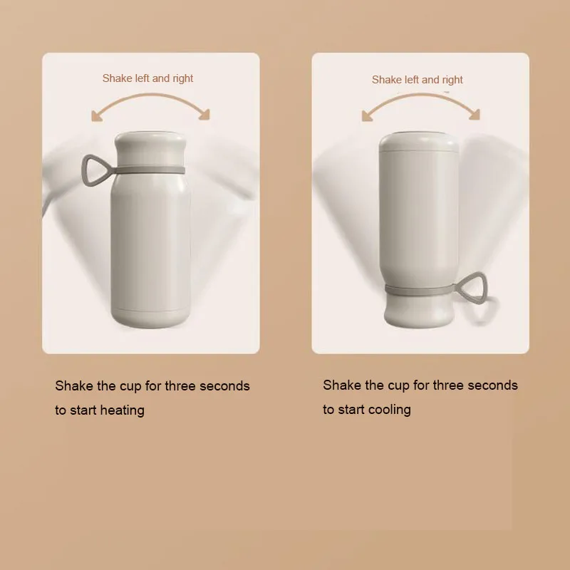 320ML Smart Temperature Display Heating Thermos Keep warm hand cup Double Wall Stainless Steel Vacuum Flask thermo mug_voghion.com