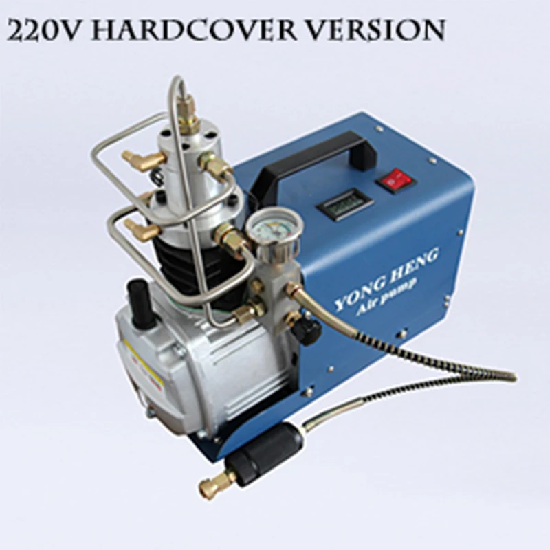 300Bar High Pressure Air Pump Electric PCP Air Compressor 4500PSI Diving Pump DE 