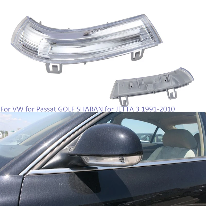 

YTCLIN Rearview Mirror Turn Signal Indicator Light for VW for Passat B5/B6 for GOLF 5/6 V/VI for SHARAN for JETTA 3 1991-2010