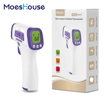 

Forehead Thermometer,Non-Contact Infrared Forehead Digital Thermometer Fever Alarm and Memory Function for Adults Baby Kids