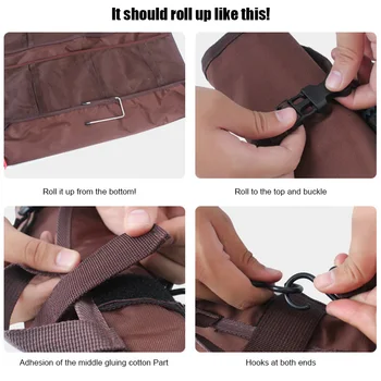 

Hanging Storage Bag Portable Multifunction for Home Wall Door Outdoor Camping FOU99