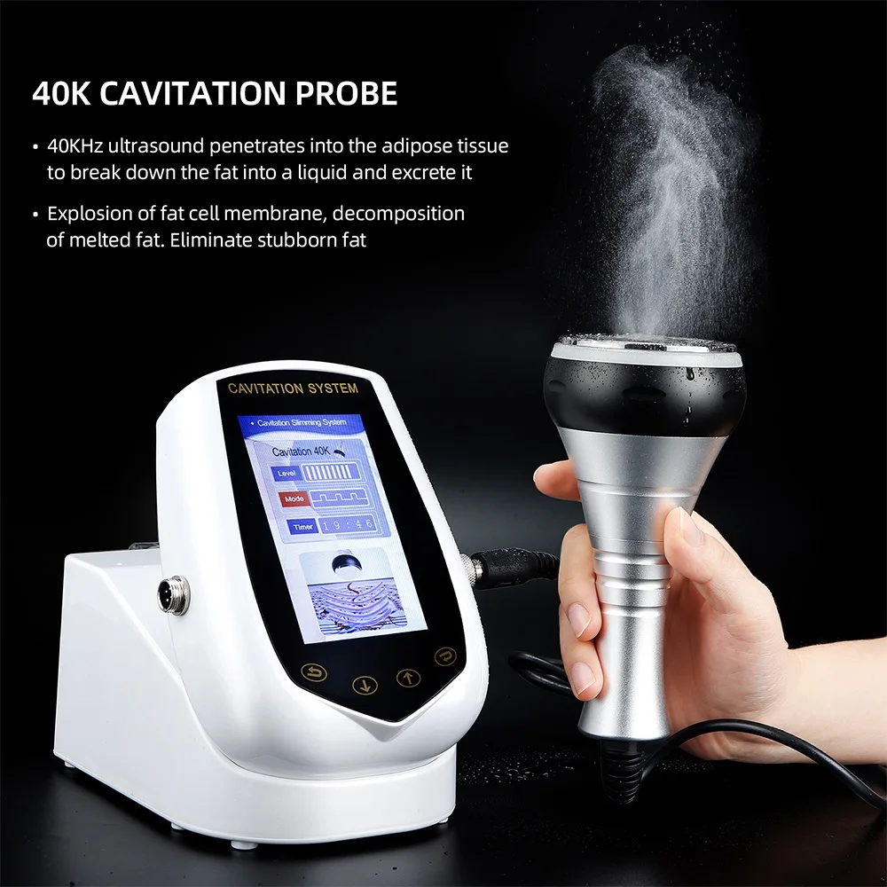 US $157.68 40K Cavitation Ultrasonic Weight Loss Beauty Machine 4In1 Vacuum RF Body Shaping Massage Equipment Fat Burner Skin Tight