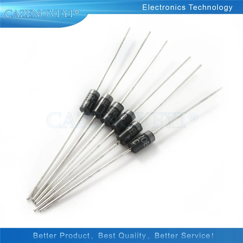 20pcs/lot Rectifier Diode HER108 HER208 HER307 HER308 HER508 SF16 SF56 SF54 FR307 FR607 DO 27 In Stock|Диоды| |