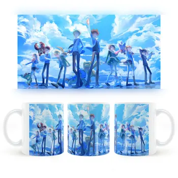 

OUSSIRRRO Digital monster Digimon Mug Coffee And Drink Cup High Temperature Manufacture Ceramics