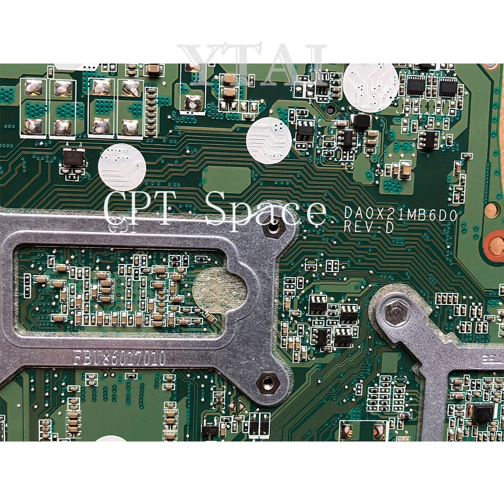 Материнская плата DA0X21MB6D0 для ноутбука HP Pavilion 17 G A10 8700P CPU DDR3 M360 2 Гб 809408 001 814752
