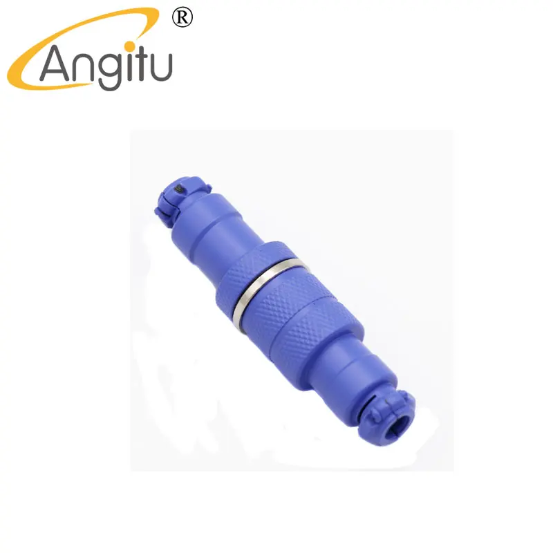 Angitu Colored GX16 Aviator 4-Pin Aviation Socket Plug Set - Male and Female Connectors in White, Black, Blue, Purple Description Image.This Product Can Be Found With The Tag Names Aviation socket, Computer Cables Connecting, Computer Peripherals, PC Hardware Cables Adapters