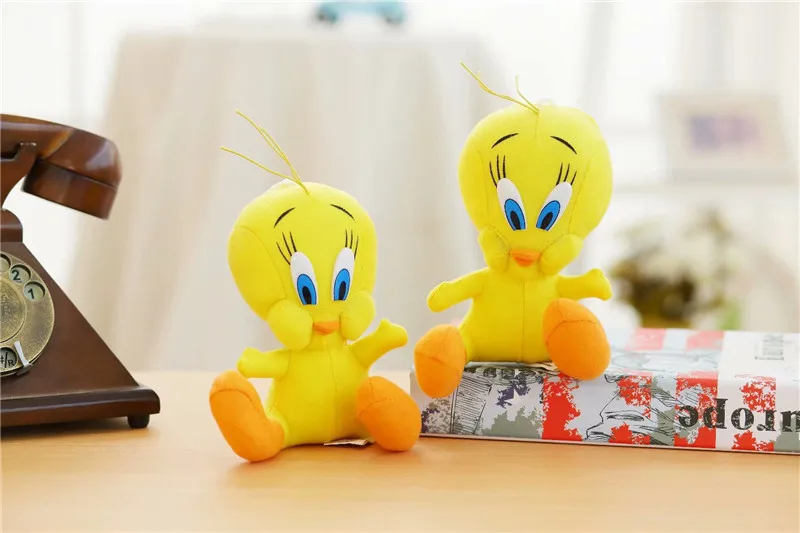 Высокое качество плюшевые игрушки Американский Кот Сильвестр TweetyBird чучело подарок на день рождения Детские подарки персонажи аниме Рождественский подарок