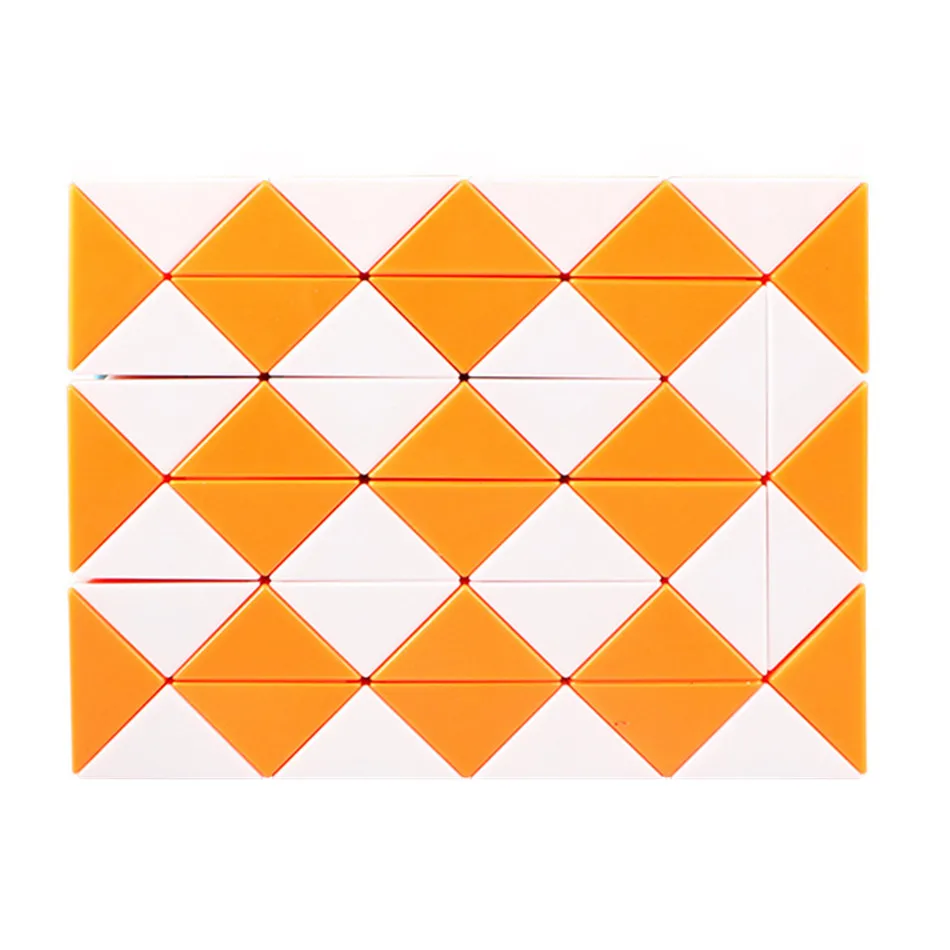 Qiyi 3D Magic Ruler Cube 48 Segments Cubo Magico Snake Twist Cube Puzzle Kid Educational Toys for Children 5