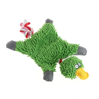 

Pet Supply Cute Papa Duck Plush Dog Toy with Rope LX9C