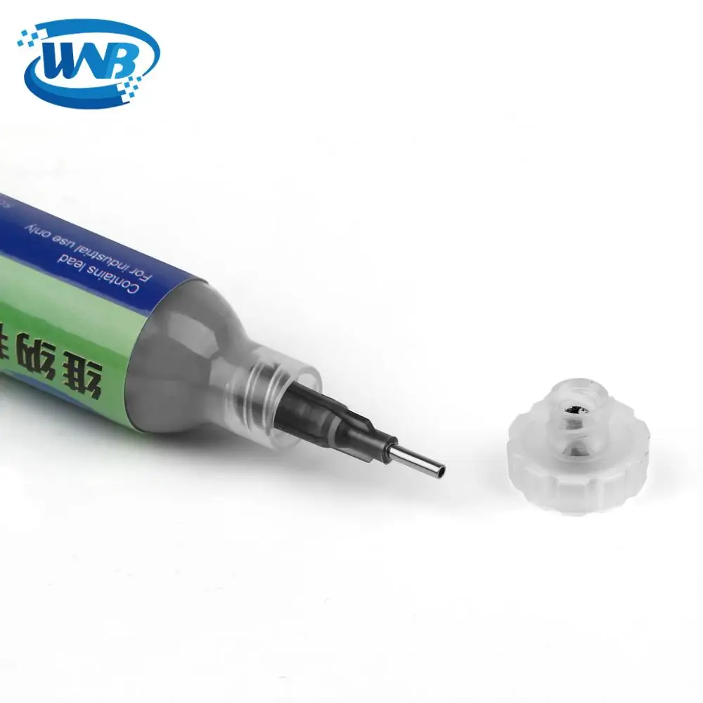 Фото Шприц WNB 10cc Sn62.6/Pb37/Ag0.4 для пайки, Оловянная паста с температурой плавления 148 ℃, паяльная паста, сварочный флюс для ремонта трафаретов плат BGA №3