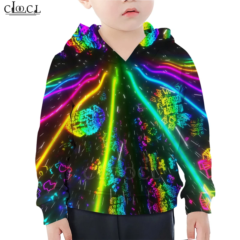  Colorful Music Symbols Hoodie 3D Print Sportswear Baby Boy Children Funny Hoodies Harajuku Streetwe