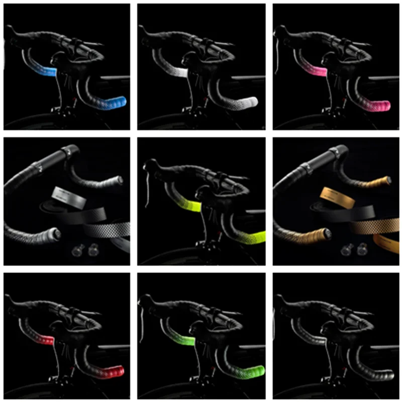 NEW CICLOVATION Advanced Road Bar Tape Leather Touch 3.5mm Fusion Red// Black