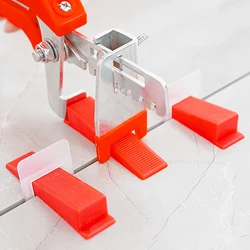 Système de nivellement de carreaux, outils 1mm / 1.5mm / 2mm / 2.5mm / 3mm, 100 bases + 100 inserts + 1 pince, kits combinés 201 
