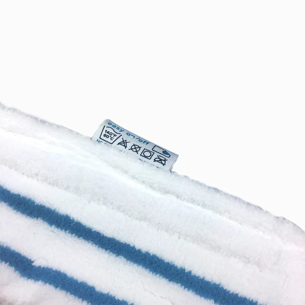 Гладкая тряпка из микрофибры прокладки для Black& Decker Паровая Швабра FSM1610 FSM1630 моющаяся и многоразовая сменная ткань для уборки