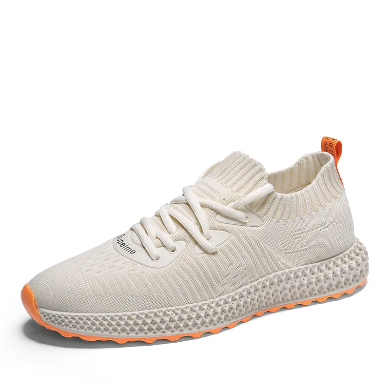 

2019 New Style Summer 4D Print Fly Woven Shoes Network Cloth Shoes Men's Trendy Shoes Coconut Shoes Sneakers Shoes