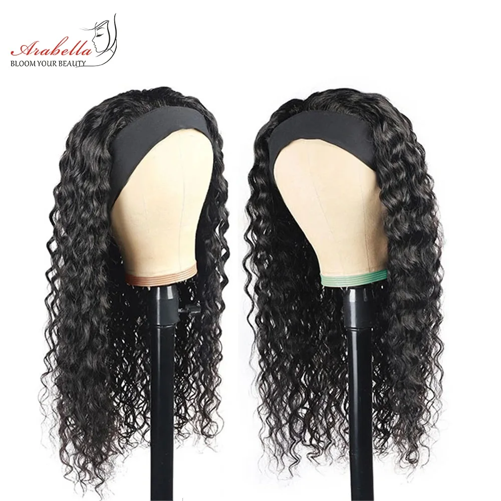 Headband Wig Water Wave Wig Hair Arabella Glueless Wig Hair Wigs Headband Wig