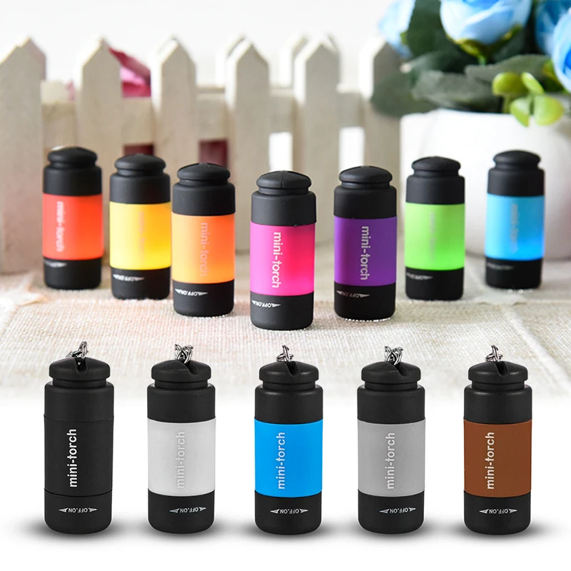 LED Mini Light USB Rechargeable Flashlight Lamp Pocket Keychain Torch Waterproof Outdoor Tools | Спорт и развлечения