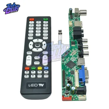 

Universal LCD Controller Board Resolution TV Motherboard VGA HDMI AV TV USB HDMI Interface Driver Board Module